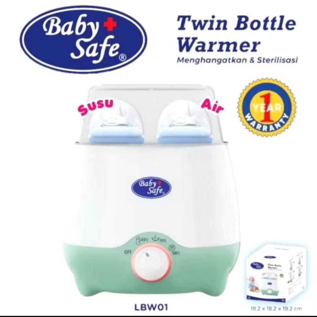 Baby Safe : Twin Bottle Warmer