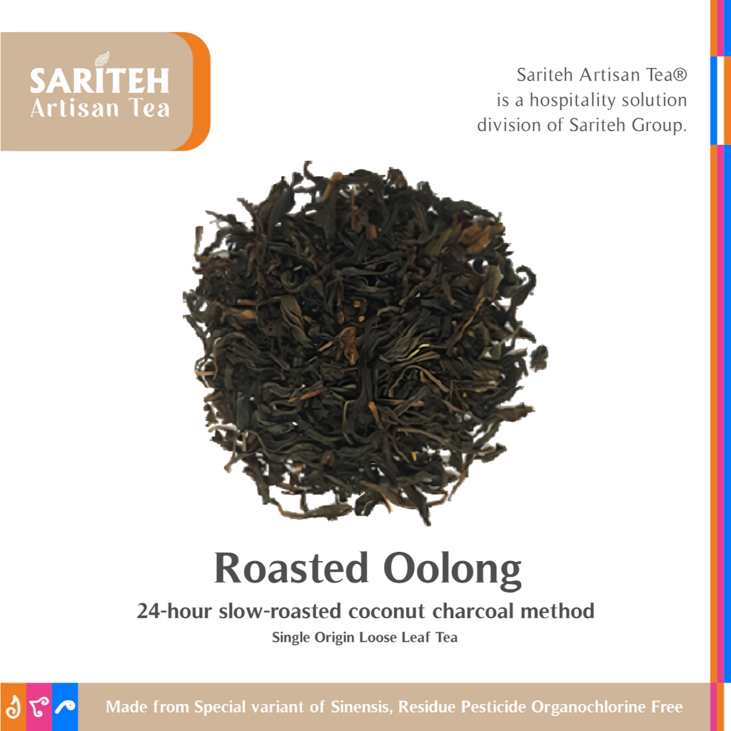 

Sariteh Artisan Deep Roasted Oolong - 25gram | Specialty Grade Tea