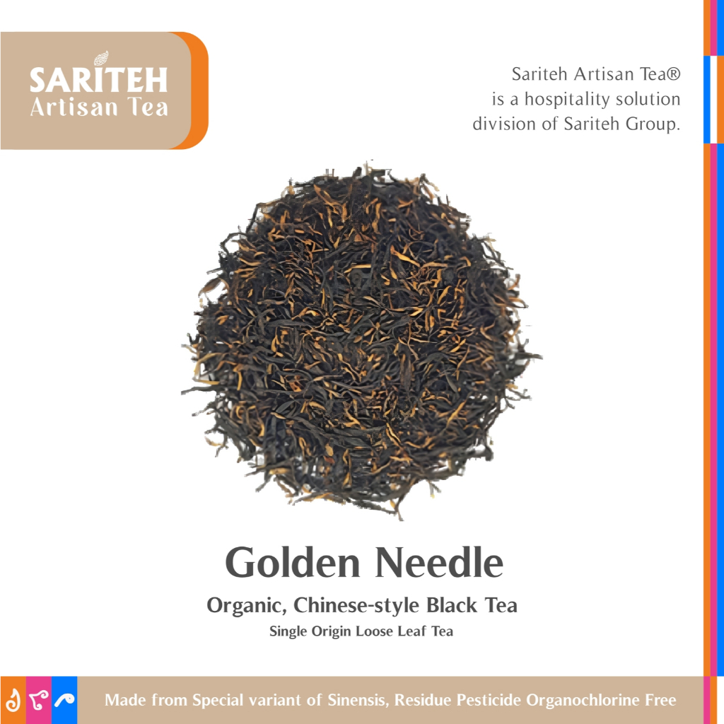 

Sariteh Artisan Chinese Golden Needle Black Tea - 25gram | Speciality Grade Tea