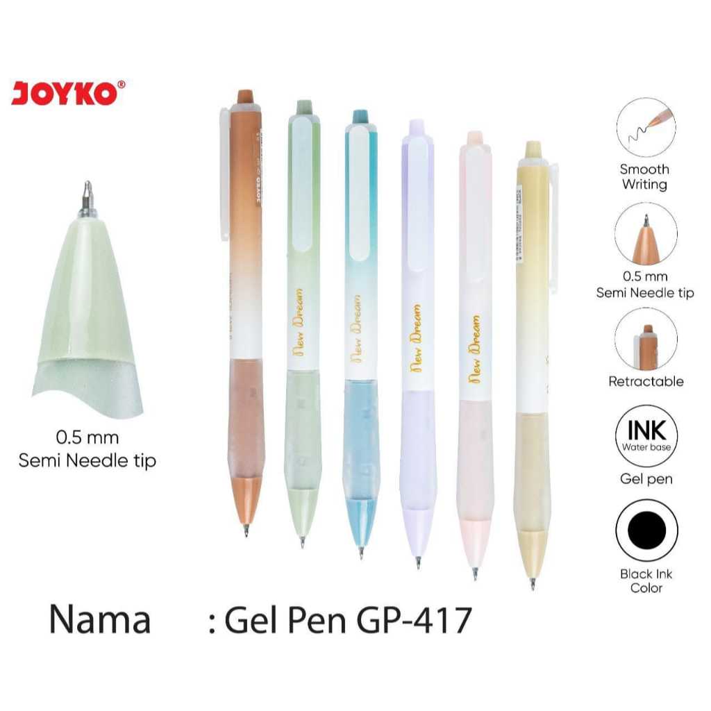 

Joyko Ballpen Gel GP-417