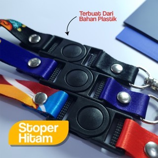 

Tali lanyard custom desain printing sublim 1,5cm 1 muka / tali idcard print 1,5cm / pita printing full color nametag id