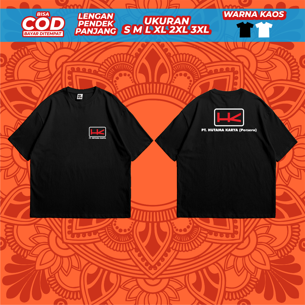 Kaos Pria Hutama Baju Thsirt Distro