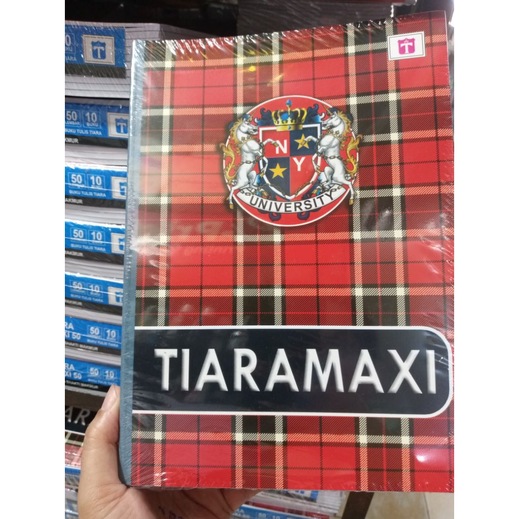 

BUKU TULIS PANJANG TIARA MAXY NOTE BOOK TEBAL KUALITAS PREMIUM