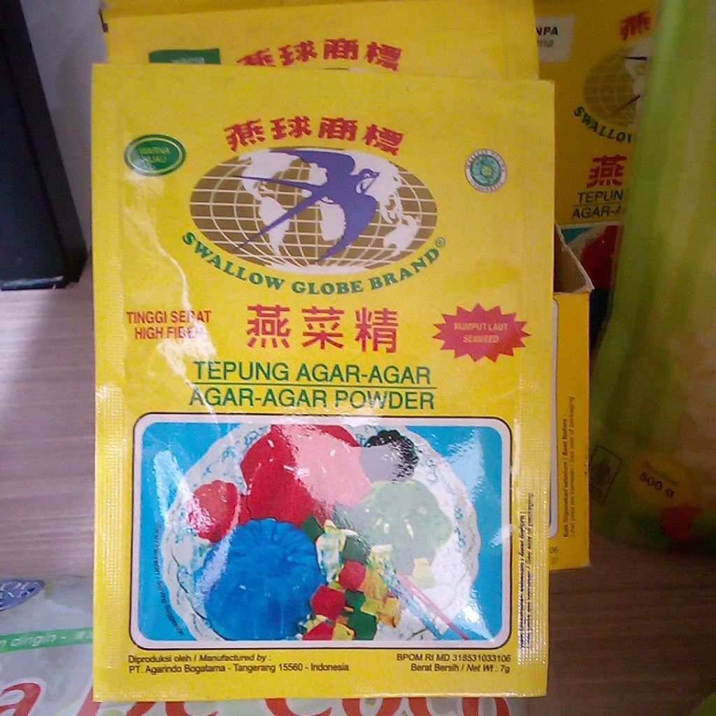 

Tepung agar agar swallow