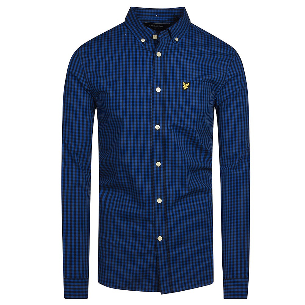 Lyle & Scott Long Sleeve Gingham Shirt Original