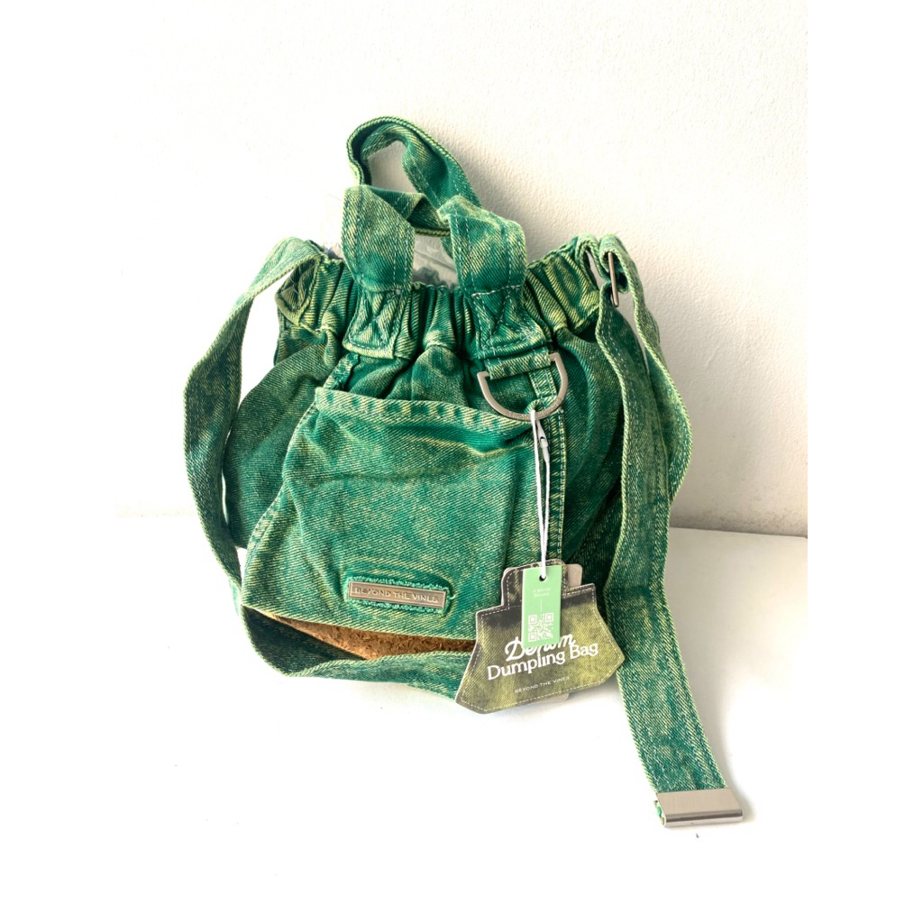 DUMPLING GREEN DENIM BTV