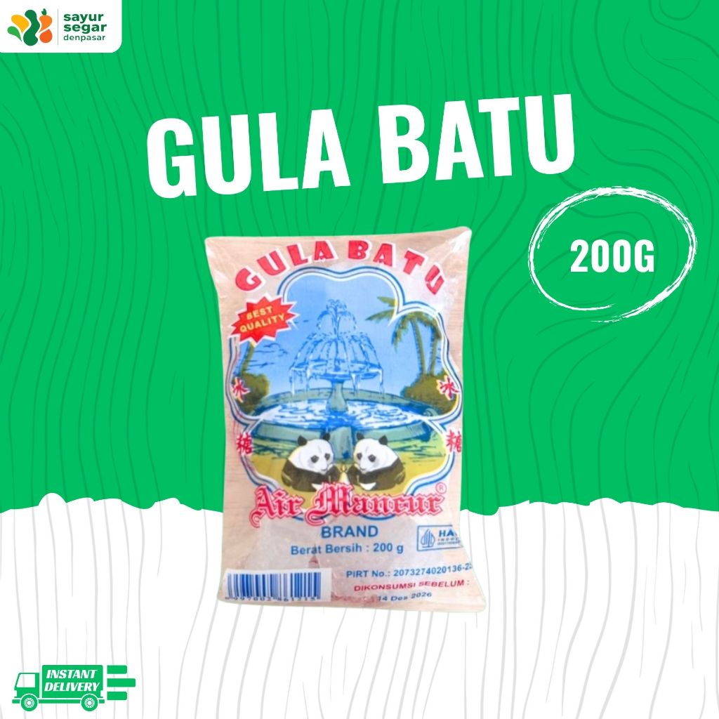 

Gula Batu 200gr - Sayur Segar Denpasar