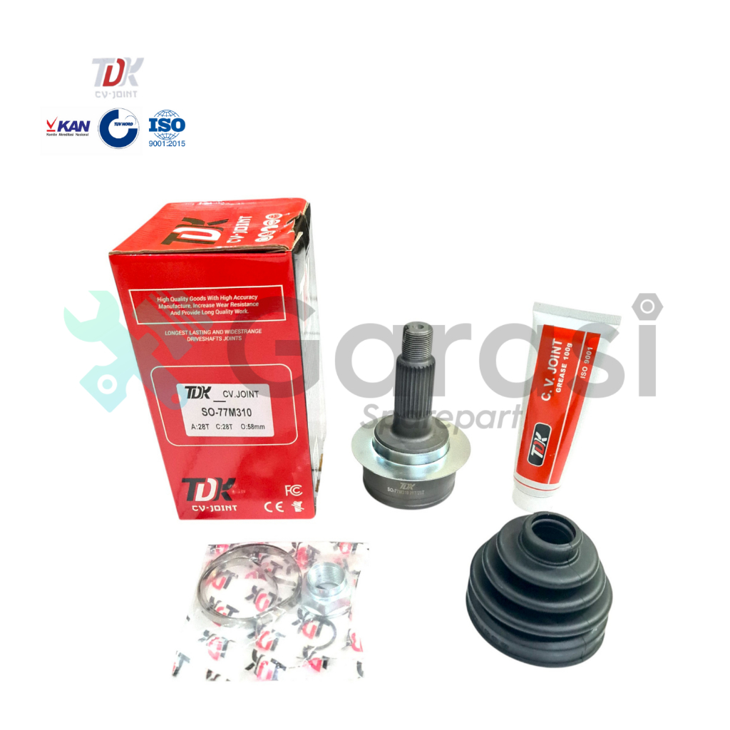 Cv Joint Luar Ertiga Lama Matic 2012-2017 Suzuki Tdk Kokel Kohel As Roda Outer ORI