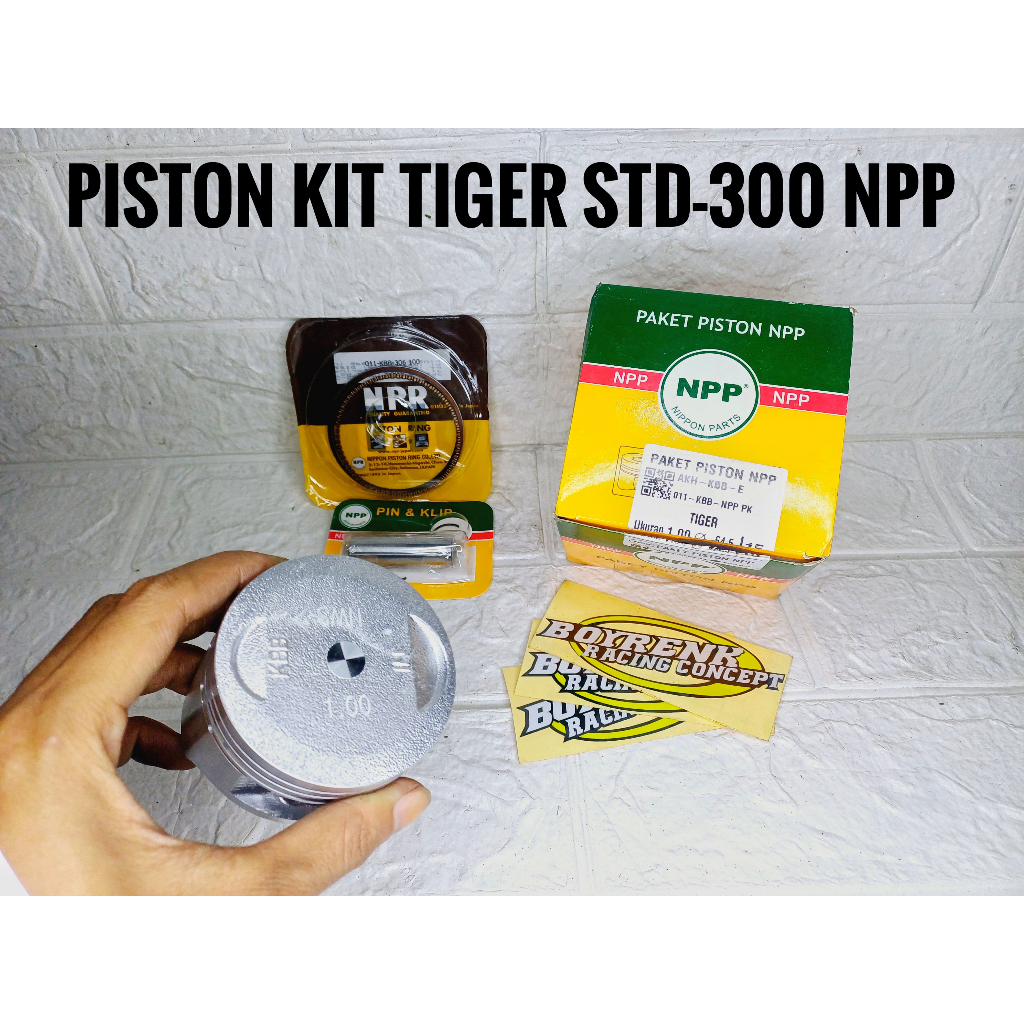 PISTON KIT TIGER OV STD 50 100 150 200 250 300 NPP