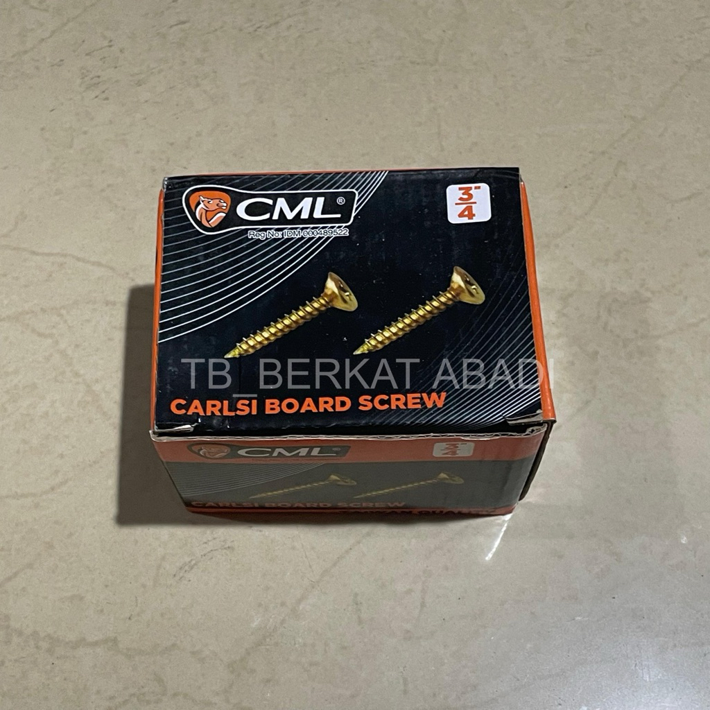 [Per 1000 PCS] Sekrup GRC Camel / Sekrup Gipsum / Sekrup Kuning GRC Kalsi Calciboard 3/4”