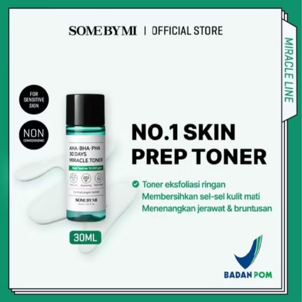 [Travel Size] SOME BY MI MIRACLE AHA BHA PHA TONER 30ml
