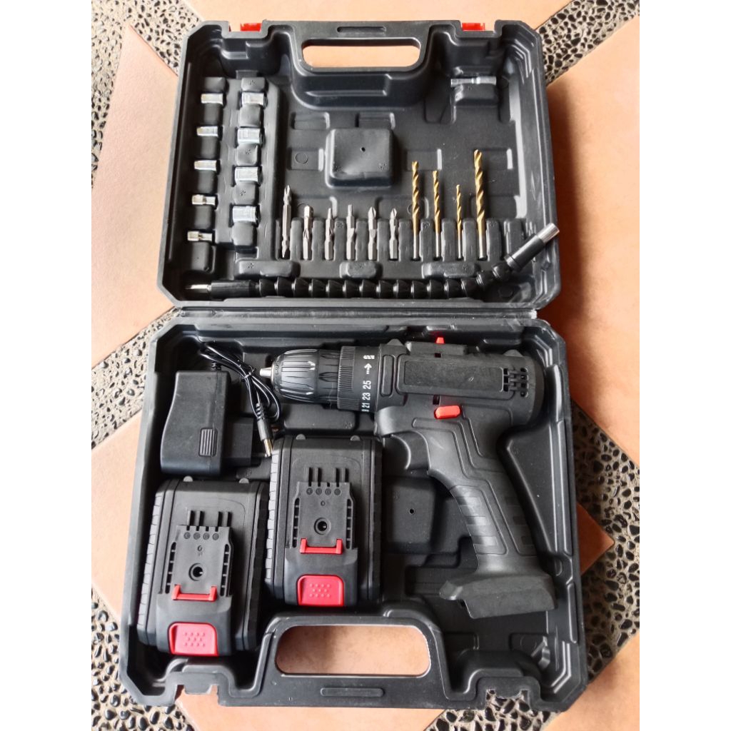 Bor Obeng Driver Cordless Elektrik