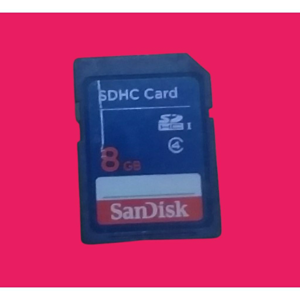 Kartu Memori   SDHC Card 8.GB