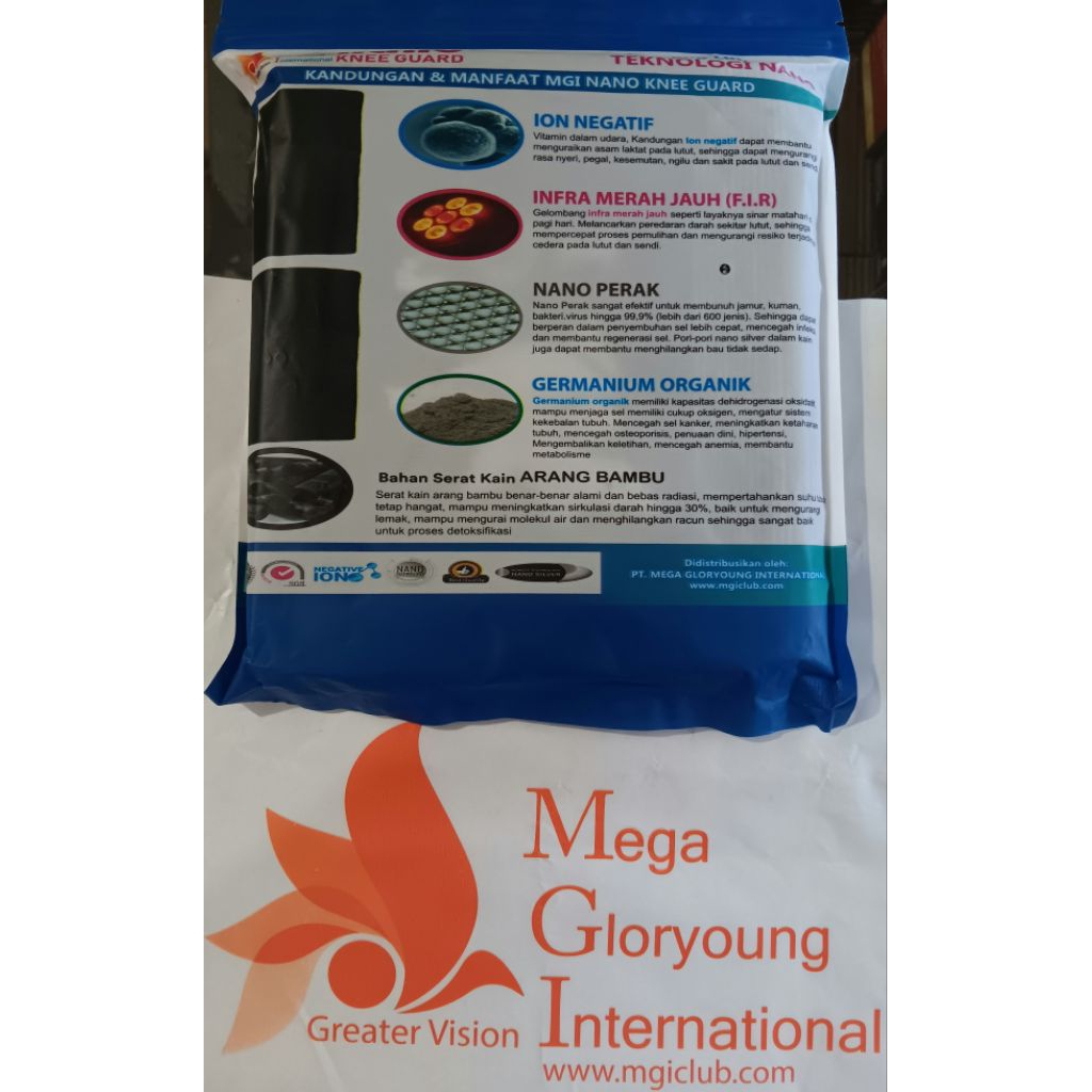 Dekker lutut knee guard MGI NANO TECHNOLOGY