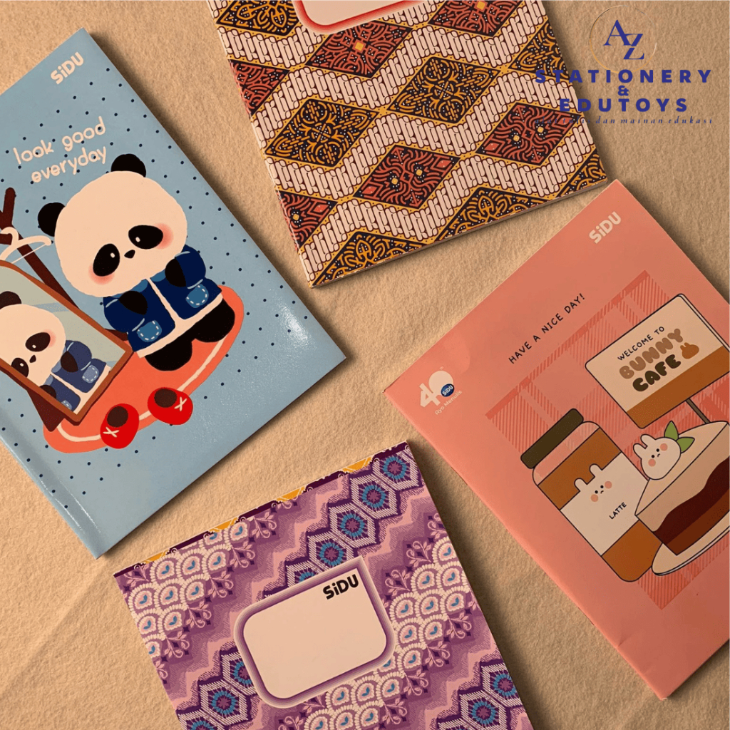 

1 PCS Buku Tulis SIDU isi 38 & 58 Lembar Satuan - 1 PCS