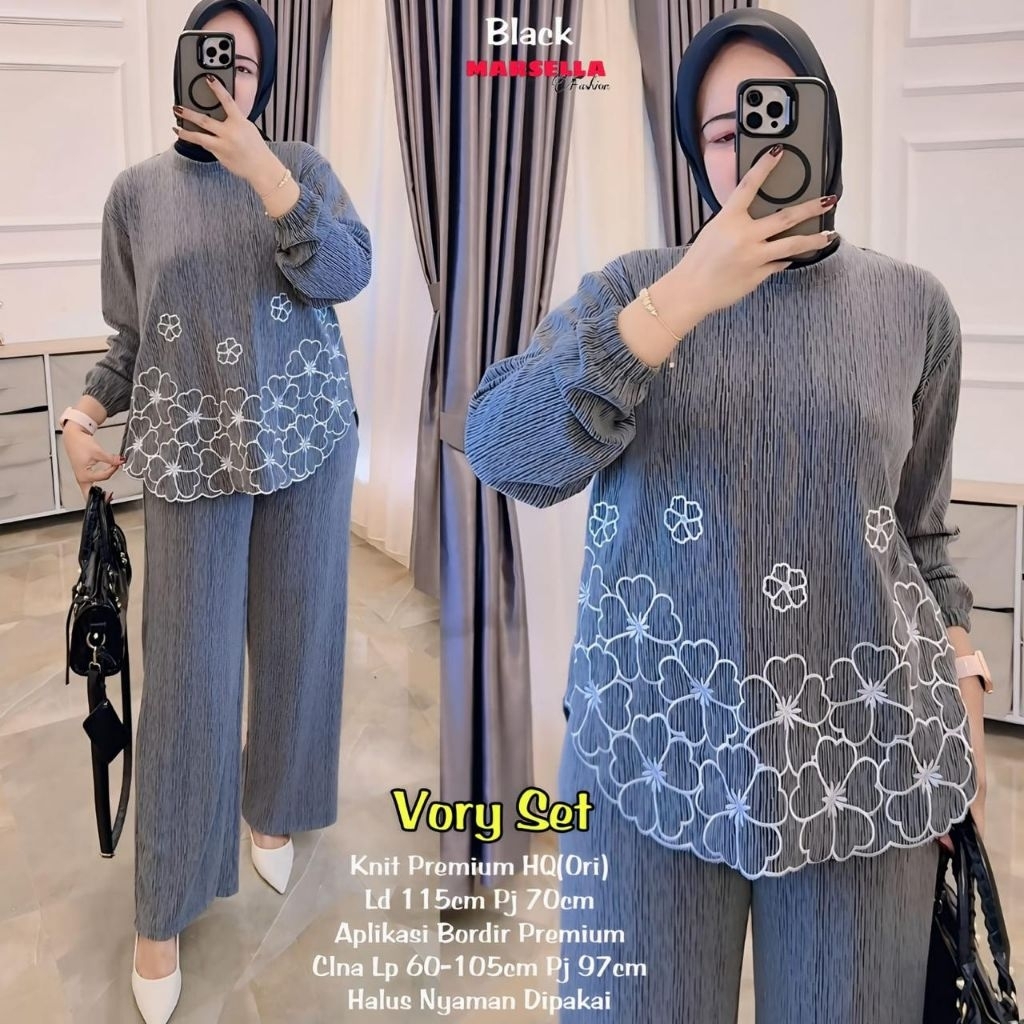 SETELAN WANITA VORY SET BY MARSELLA