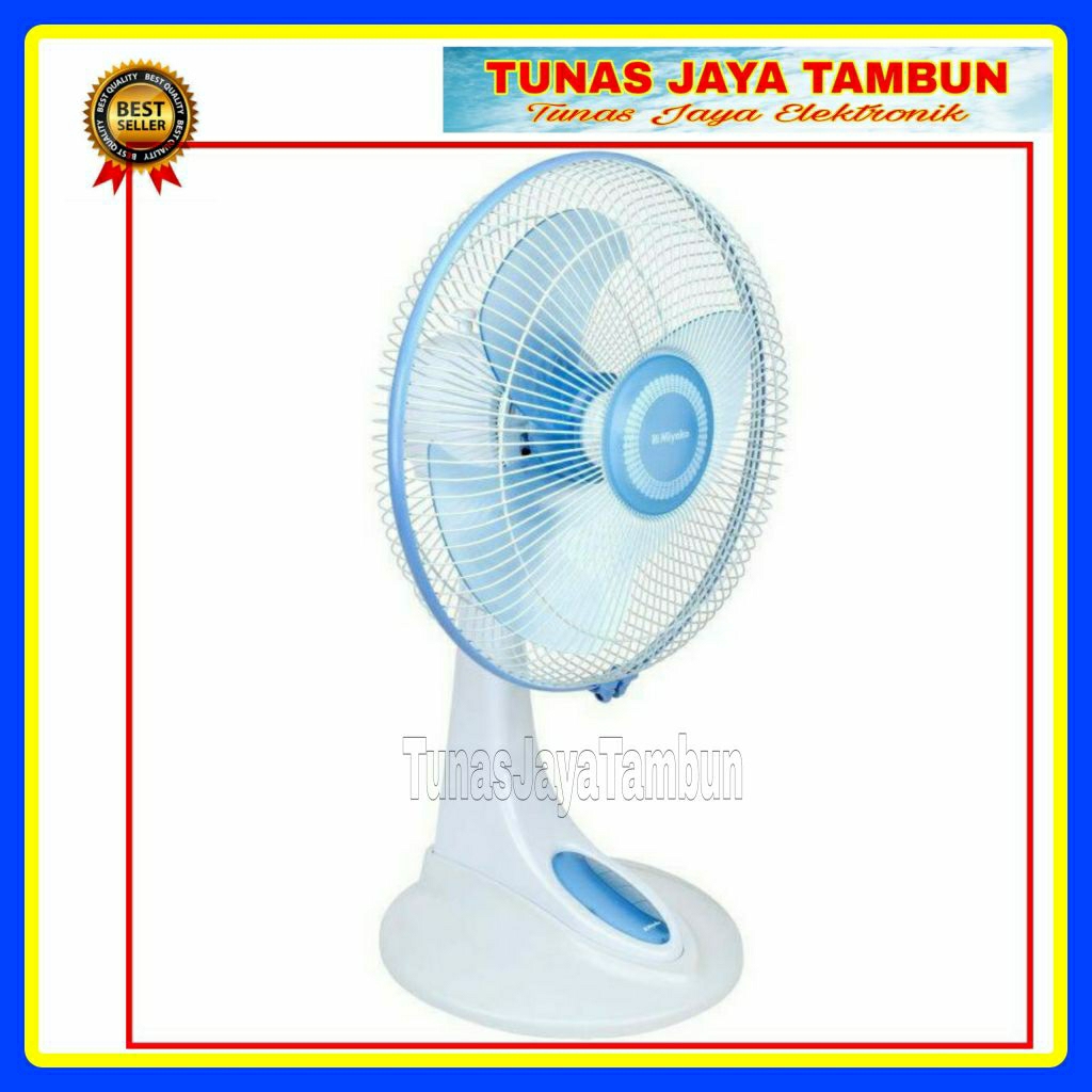 DESK FAN MIYAKO 1227 / KIPAS ANGIN MIYAKO 1227 / MIYAKO KAD -1227 B PL / MIYAKO KAD 1227 B GB