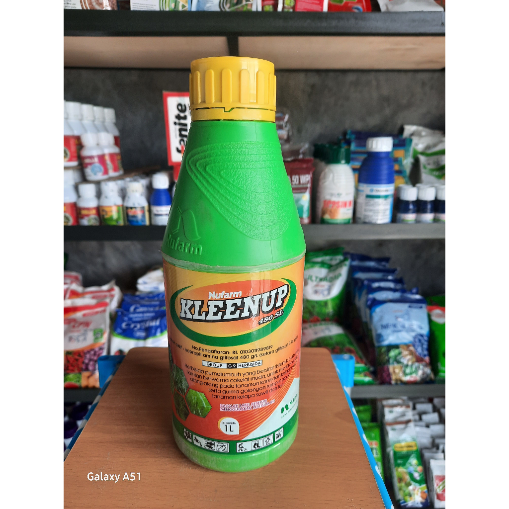 KLEEN UP 480 SL - 1 Liter IPA Glifosat Herbisida KLEENUP