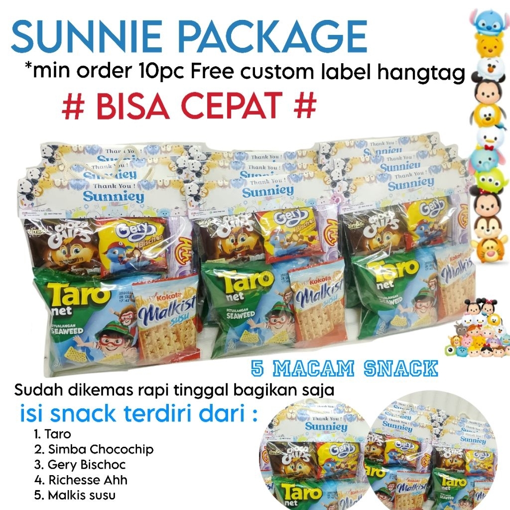

Snack ultah / Paket Snack Ultah / Bingkisan Ulang Tahun / Souvenir Snack Murah / Paket Ultah
