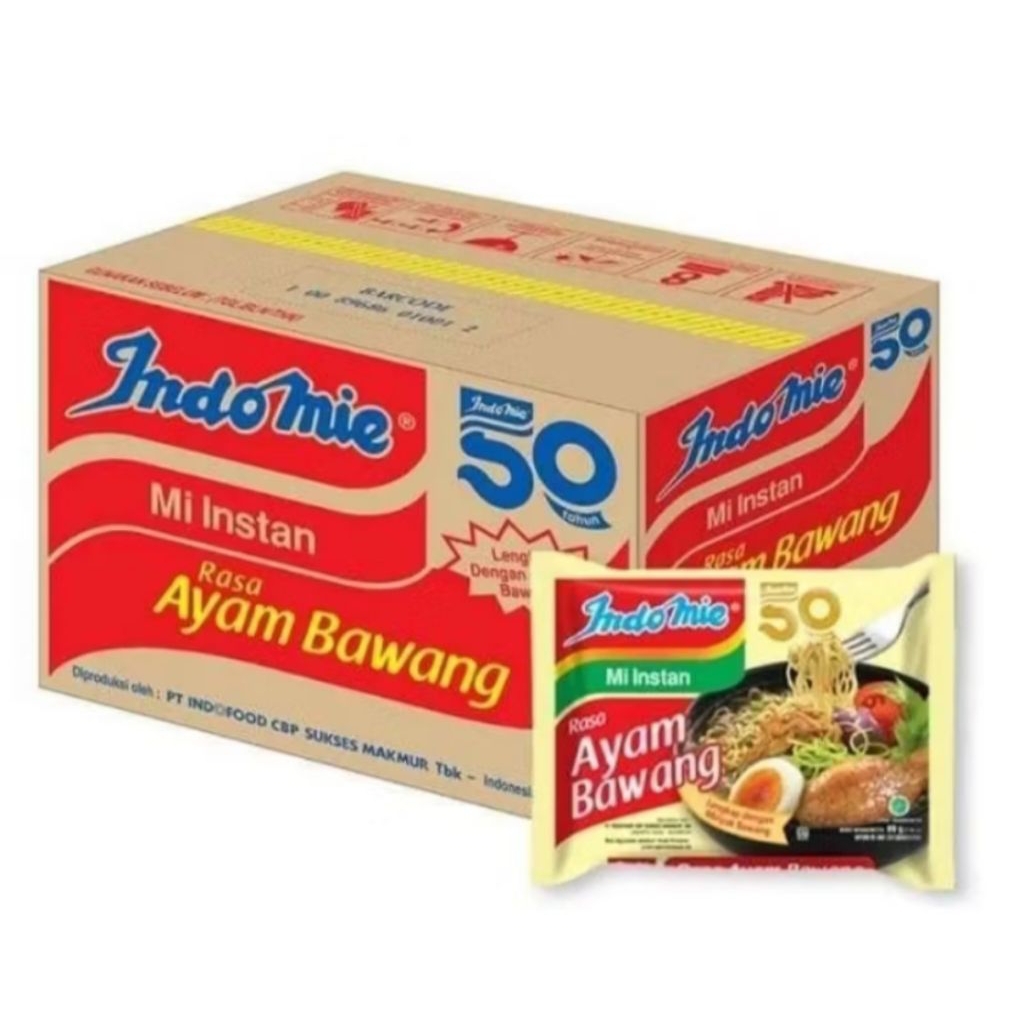 

INDOMIE AYAM BAWANG SATU DUS ISI 40 PCS