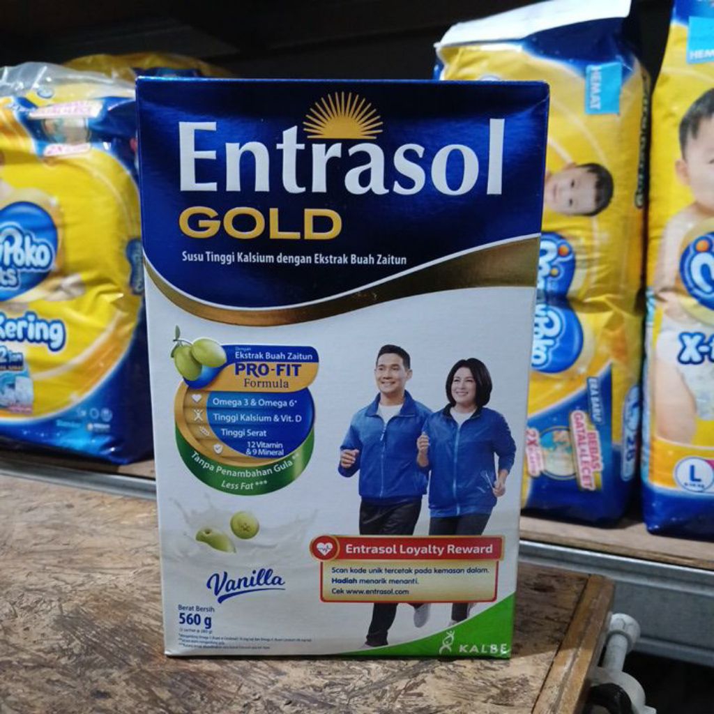 

Entrasol Gold Vanila 560gr