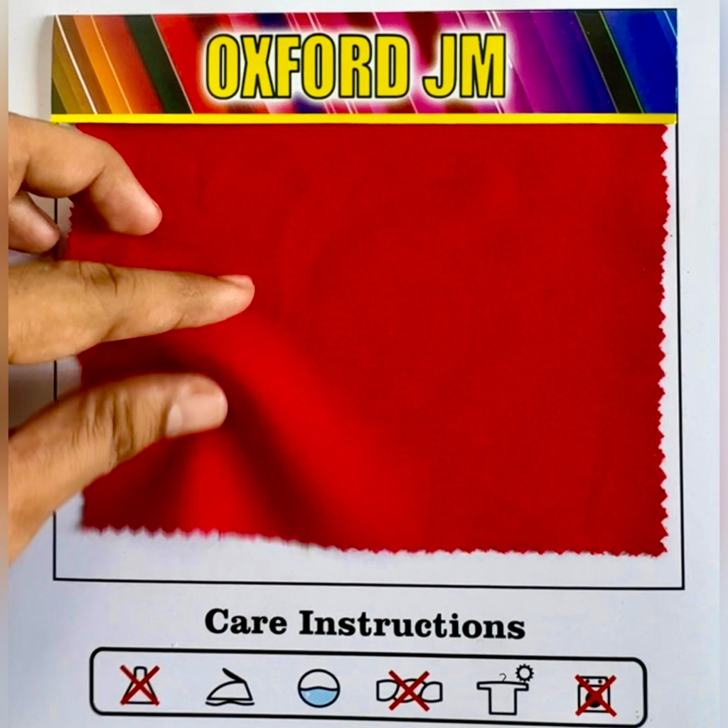 Kain Katun Oxford Premium / Bahan Oxford Katun / Kain Polos Seragam Sekolah