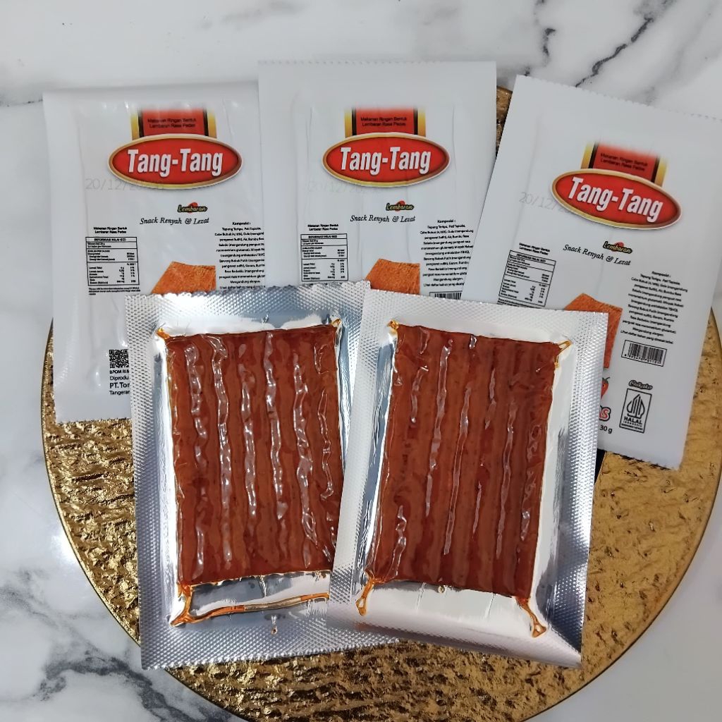 

TANG TANG SNACK KEMBANG TAHU LOKAL (3 RENCENG @8 BKS = 24 BKS kemasan putih)