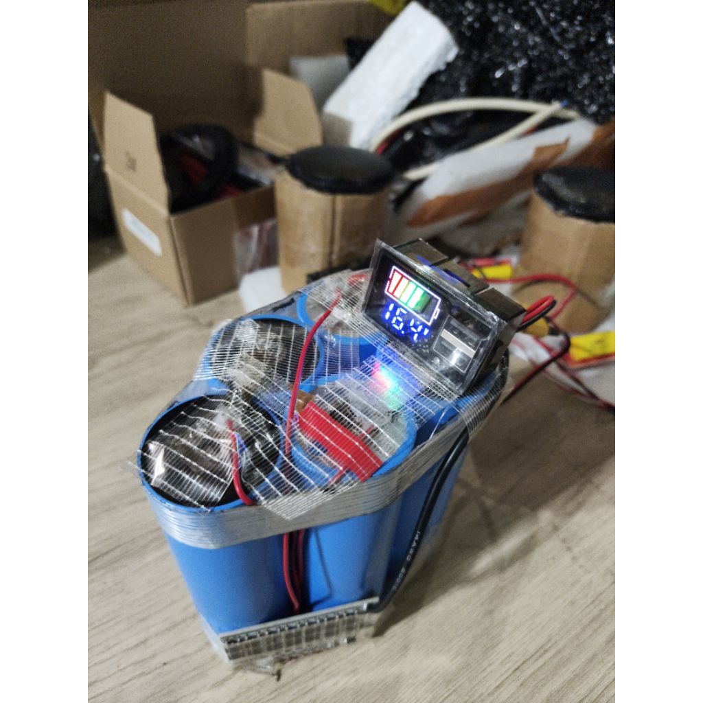 Baterai Lifepo4 5S 16.5v Power Supply Amplifier Sound System Speaker Portabel