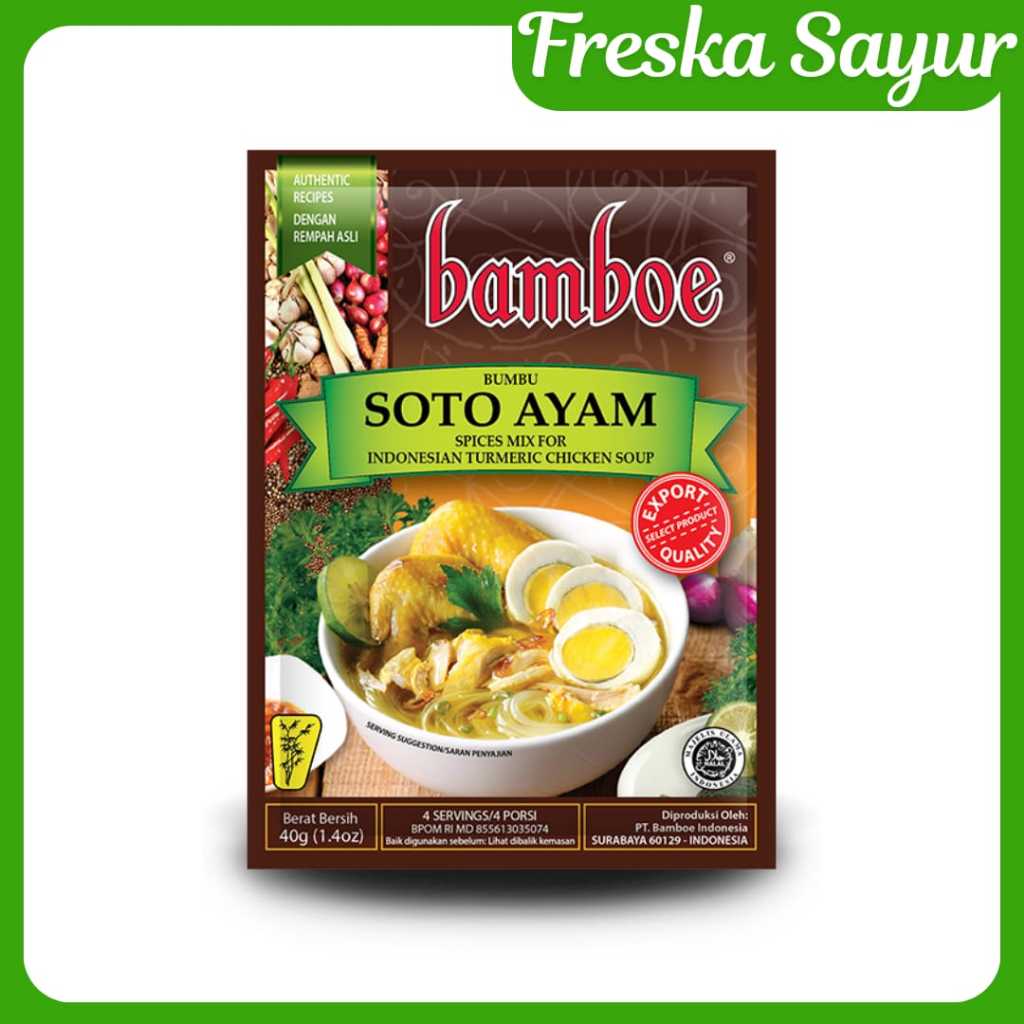 

Bamboe Bumbu Instan Soto Ayam 40 g