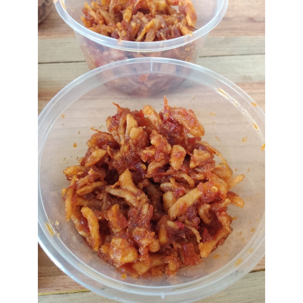 

sambal ayam suwir homemade