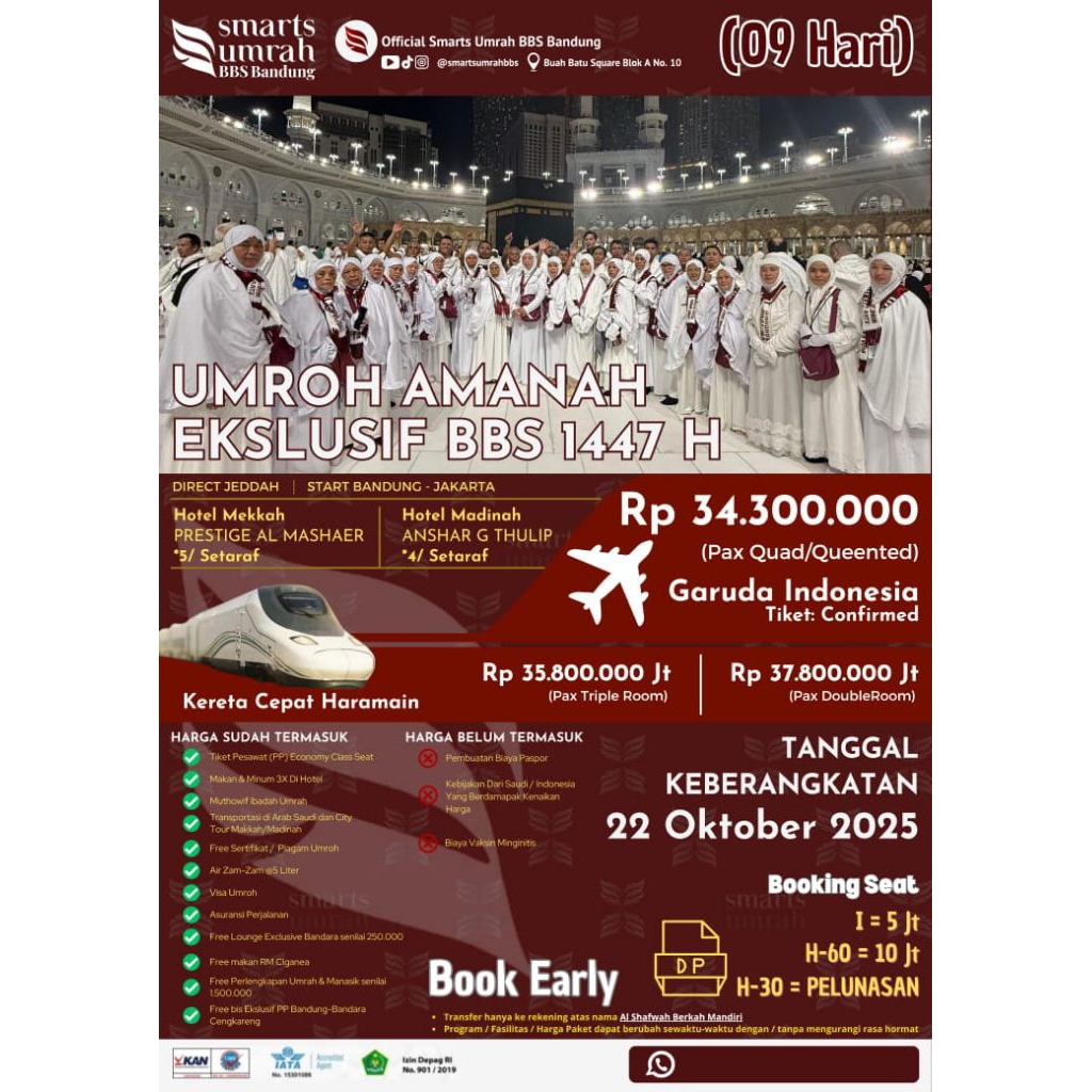 TIKET UMROH DAN HAJI