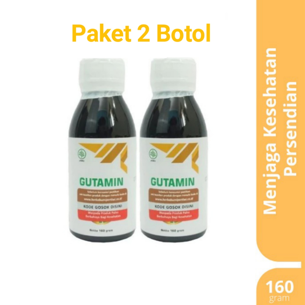 

Paket 2 Botol Madu GUTAMIN Asli Original