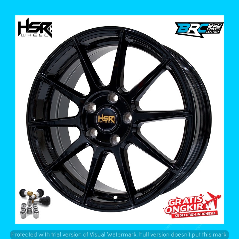 Velg mobil jari jari hsr nsx ring 17 cocok untuk xpander camry dll