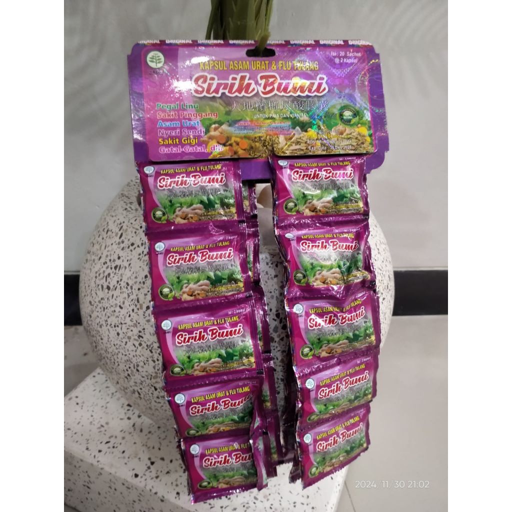 

sirih bumi kapsul