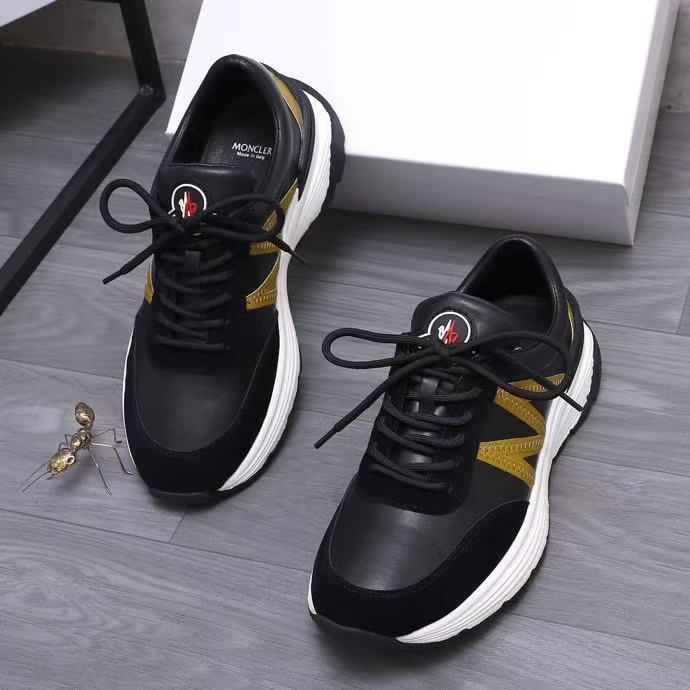 MONCLER sepatu kasual sepatu olahraga sepatu pria