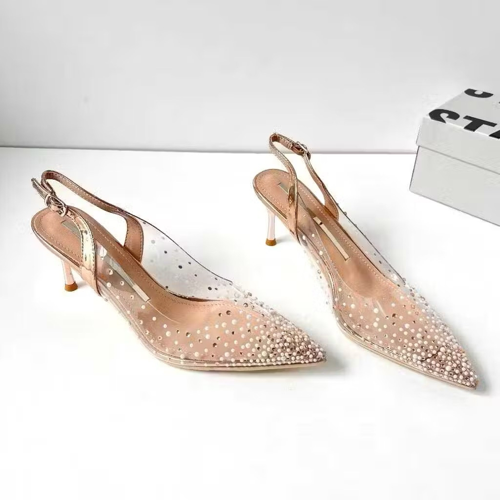 Sepatu Heels Pesta Mewah Wanita STC Sepatu Heels Pesta Mewah Kekinian Sepatu Heels Kondangan Mewah T