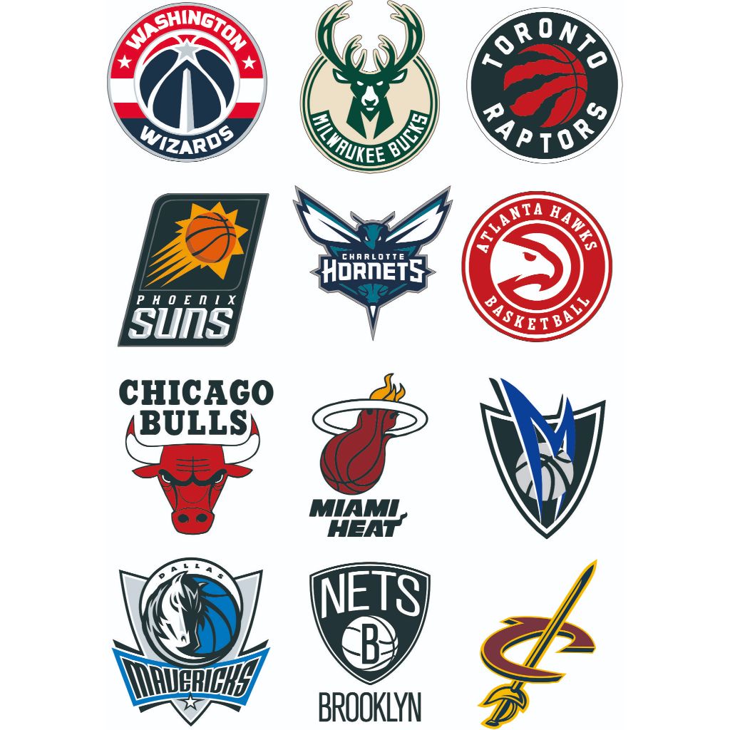 

Stiker Pack Aestetic Logo NBA