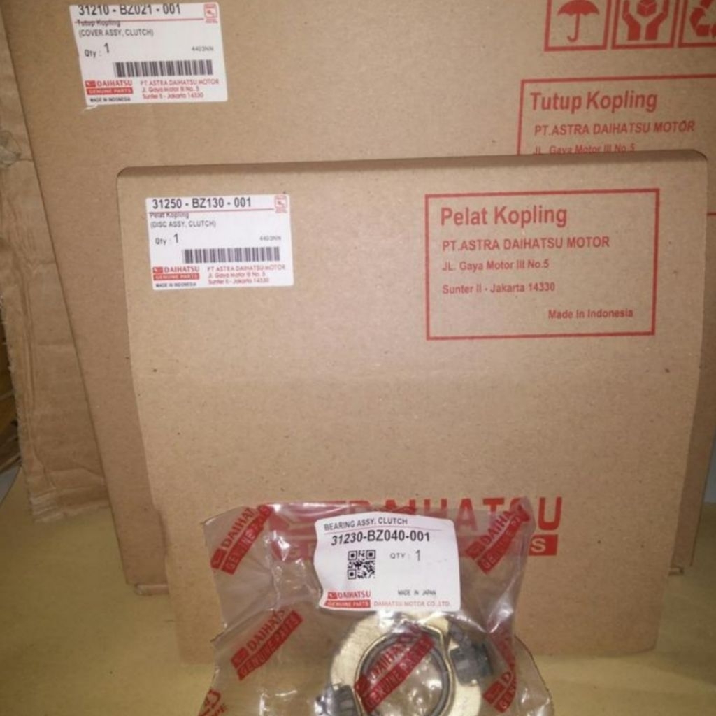 plat kopling set granmax.rush.terios.luxios 1.500cc