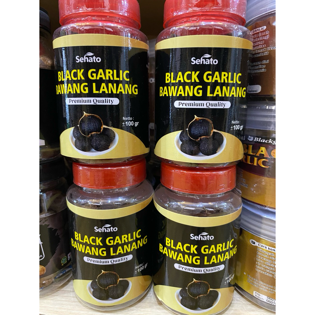 

Black Garlic Bawang Lanang Sehato 100g Premium Quality