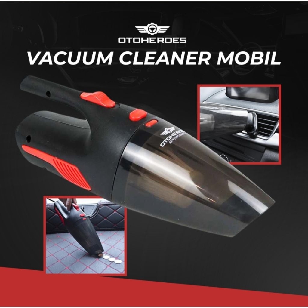 Vacuum Cleaner Penyedot Debu Mobil 12V 120W - APY2001-2XCQ

