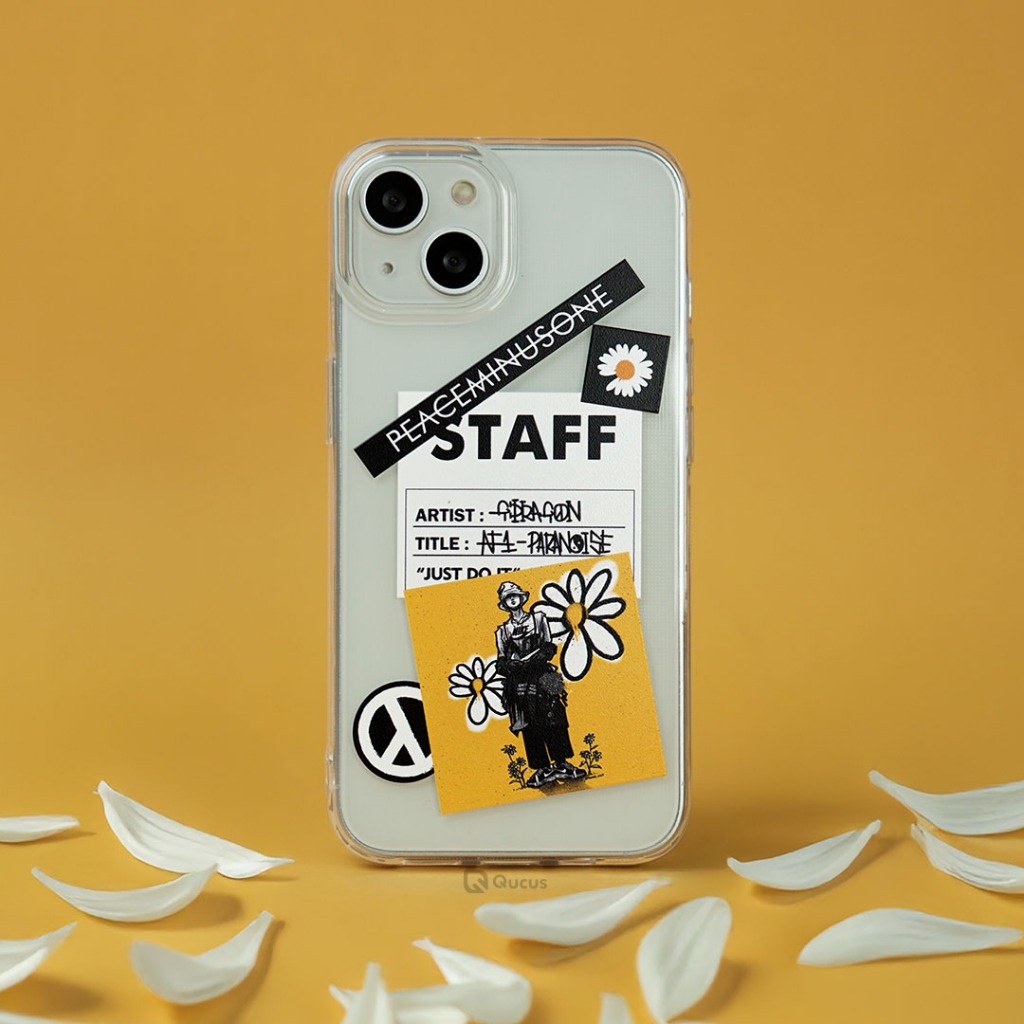 iPHone Case GDragon X Peace Minus One by Qucus, Ready semua Seri iPhone 7 8 X Xr 11 12 13 14 15 16 P