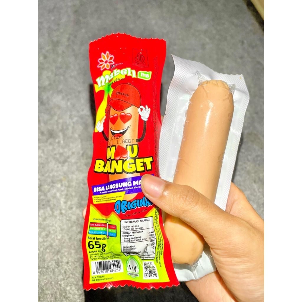 

Sosis mabell single siap makan (60gram) MURAH!!! harga terjangkau