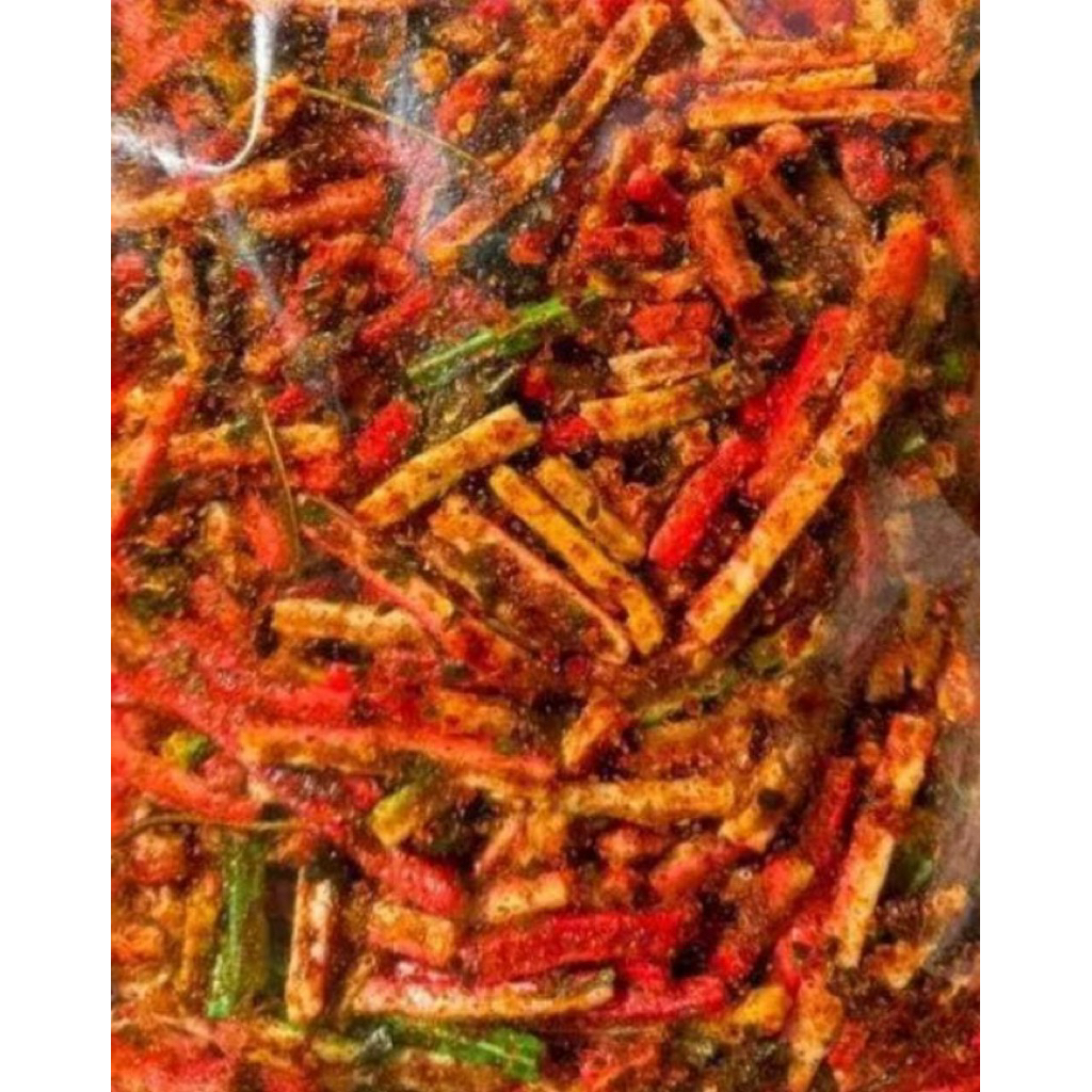 

Kerupuk jaat beton pedas