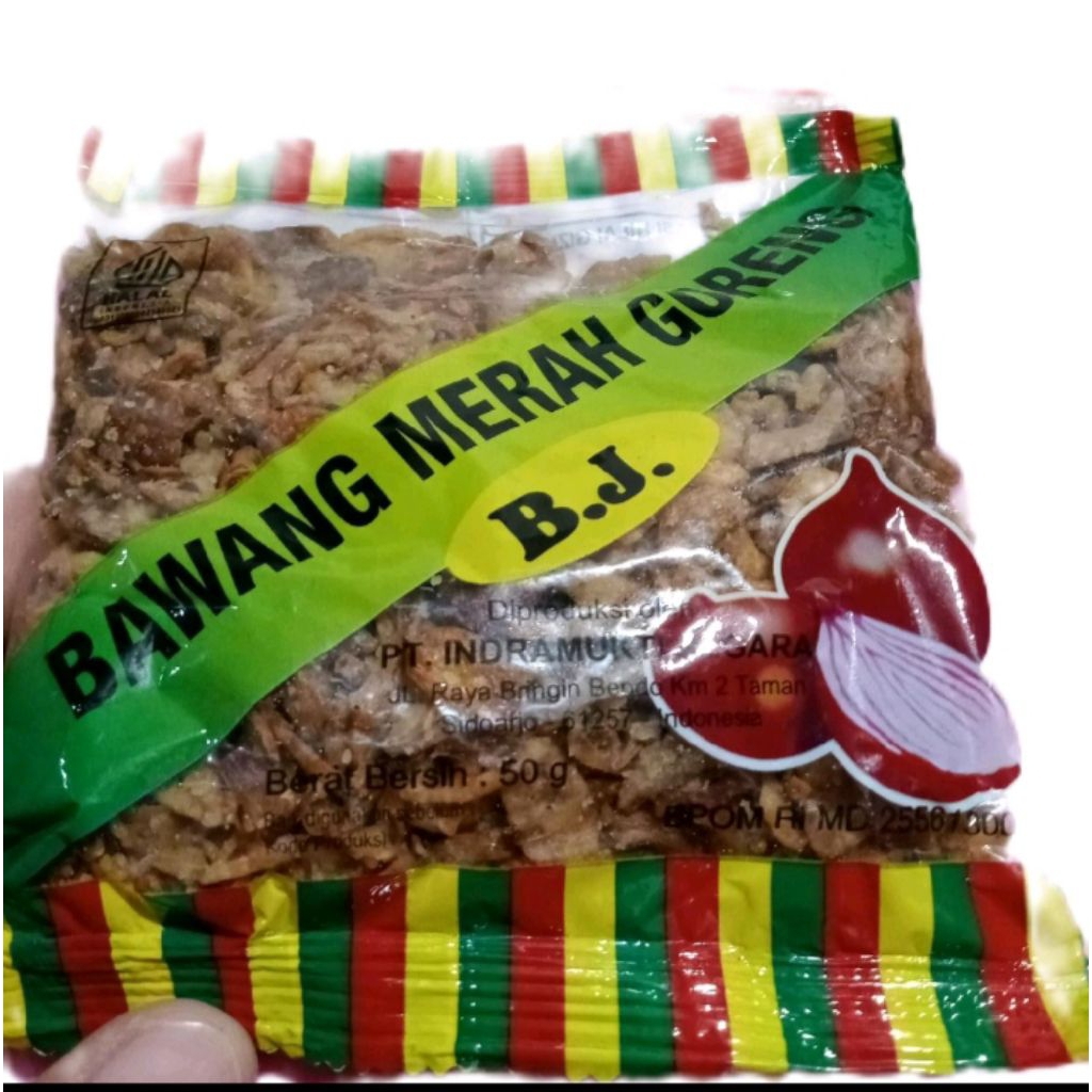 

Bawang merah goreng(BJ)50Gr