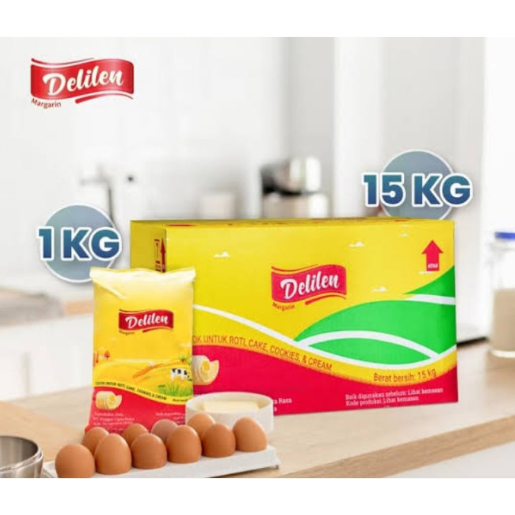 

Delilen margarin butter wangi 1 kg, butter milky susu, kukis harum lama di toples, kue dan roti lebih mois