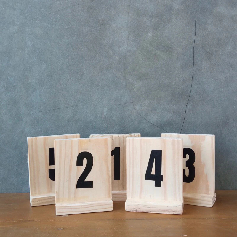 

Papan nomor meja / Nomor meja cafe / Papan nomor warung / Nomor meja / papan momor kayu