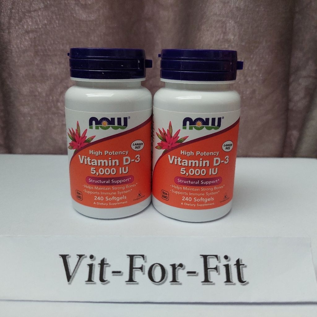 Now D3 5000 iu || D3 5000iu || D-3 5,000 iu || 240 softgels