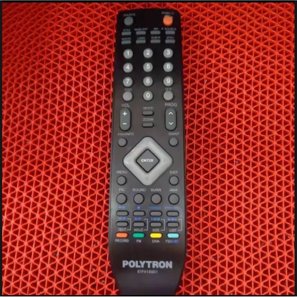 Remote Contro TV LCD LED Polytron 81F414M01 Original