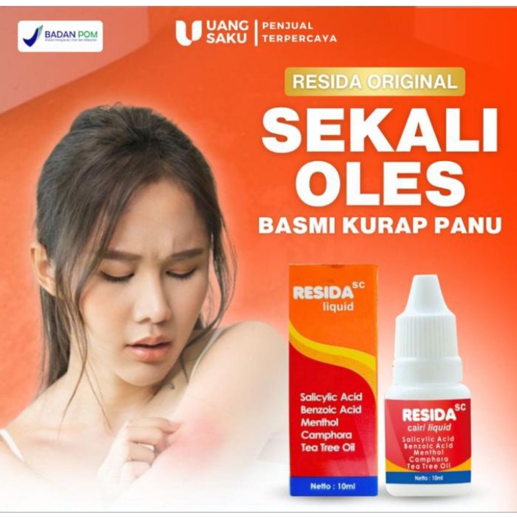 Obat Panu Kadas Kurap Cair paling ampuh Resida pengganti kalpanax