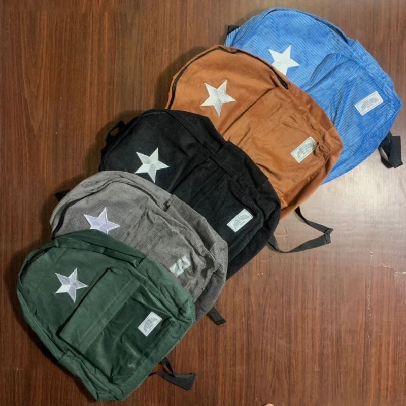 TAS Backpack Corduroy CNVRS Bintang Trade PAYTON Series Reworked Ransel